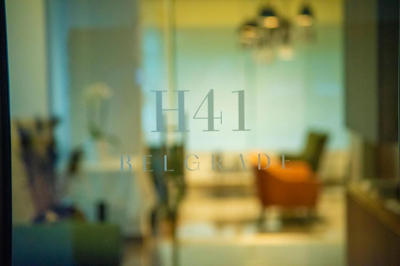 H41 Luxury Suites Beograd Bagian luar foto